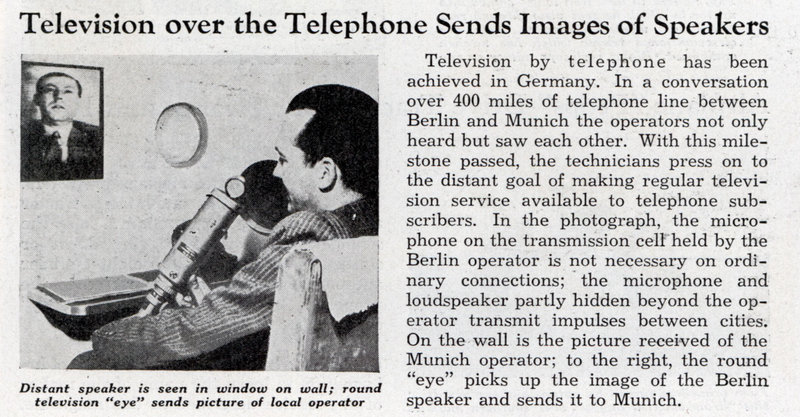 Illustration for article titled These Videophone Concepts Are Cooler Than Your iPhone's FaceTime